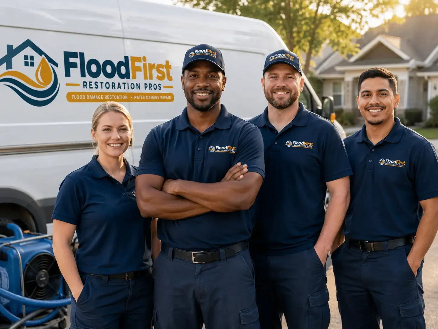 Flood Damage Restoration company in Three Rivers, TX